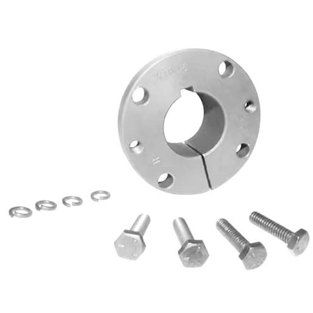 Dodge Industrial Shaft Bushing, 2-7/16 in. Bore, 4-7/16 in. Outside Diameter, 1-7/8 in. Length Thru Bore XTB25X2-7/16